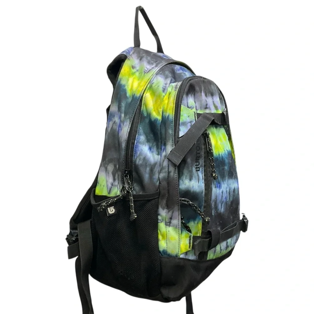 🎒 Burton‎ Tie-Dye Backpack Black Neon — Durable Daypack